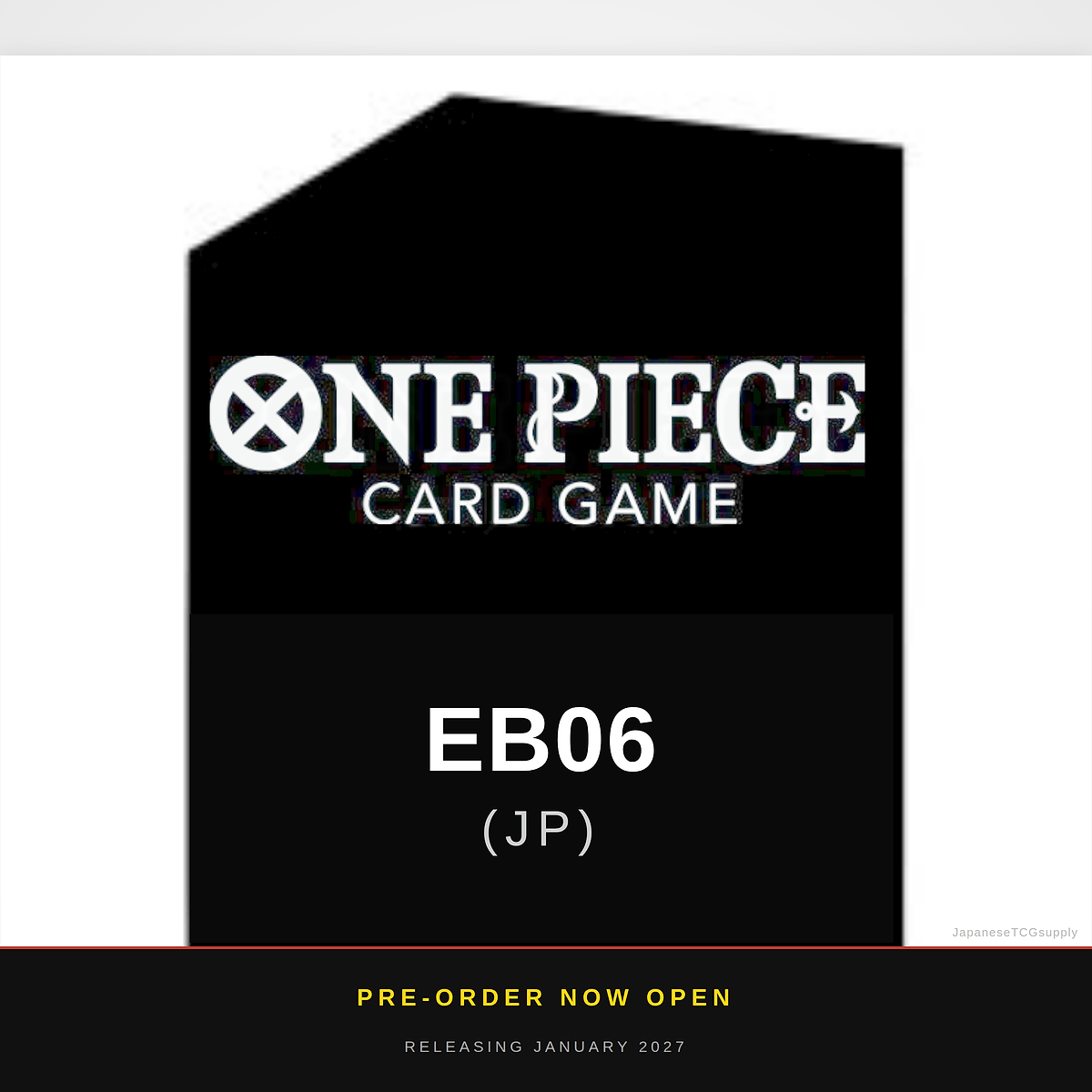 Bandai One Piece Card Game EB06 Extra Booster Box — Japanese 24 Packs, Pre-Order