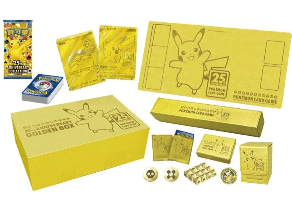 Pokemon Chinese 25th Anniversary Golden Box Limited Edition