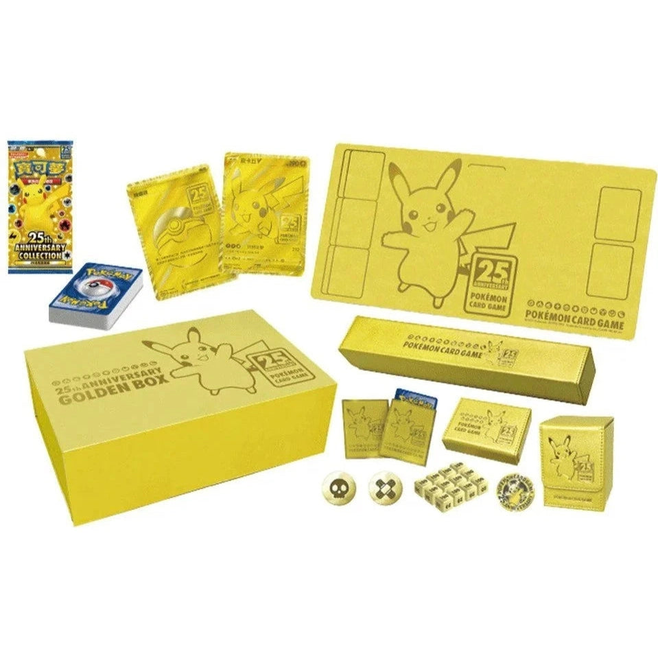 Pokemon 25th Anniversary Golden Box Limited Edition Chinese