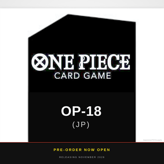 Bandai One Piece Card Game OP-18 The Dominance of God 神の支配 Booster Box — Japanese 24 Packs, Pre-Order
