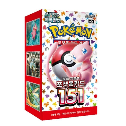 Pokemon sv2a Scarlet & Violet 151 Booster Box Korean