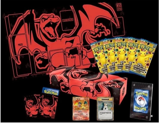 Pokemon Chinese 25th Anniversary Charizard Box