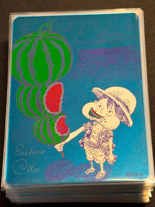 Luffy Watermelon Metakira Oda Signed Natsucomi card 2026 Promo